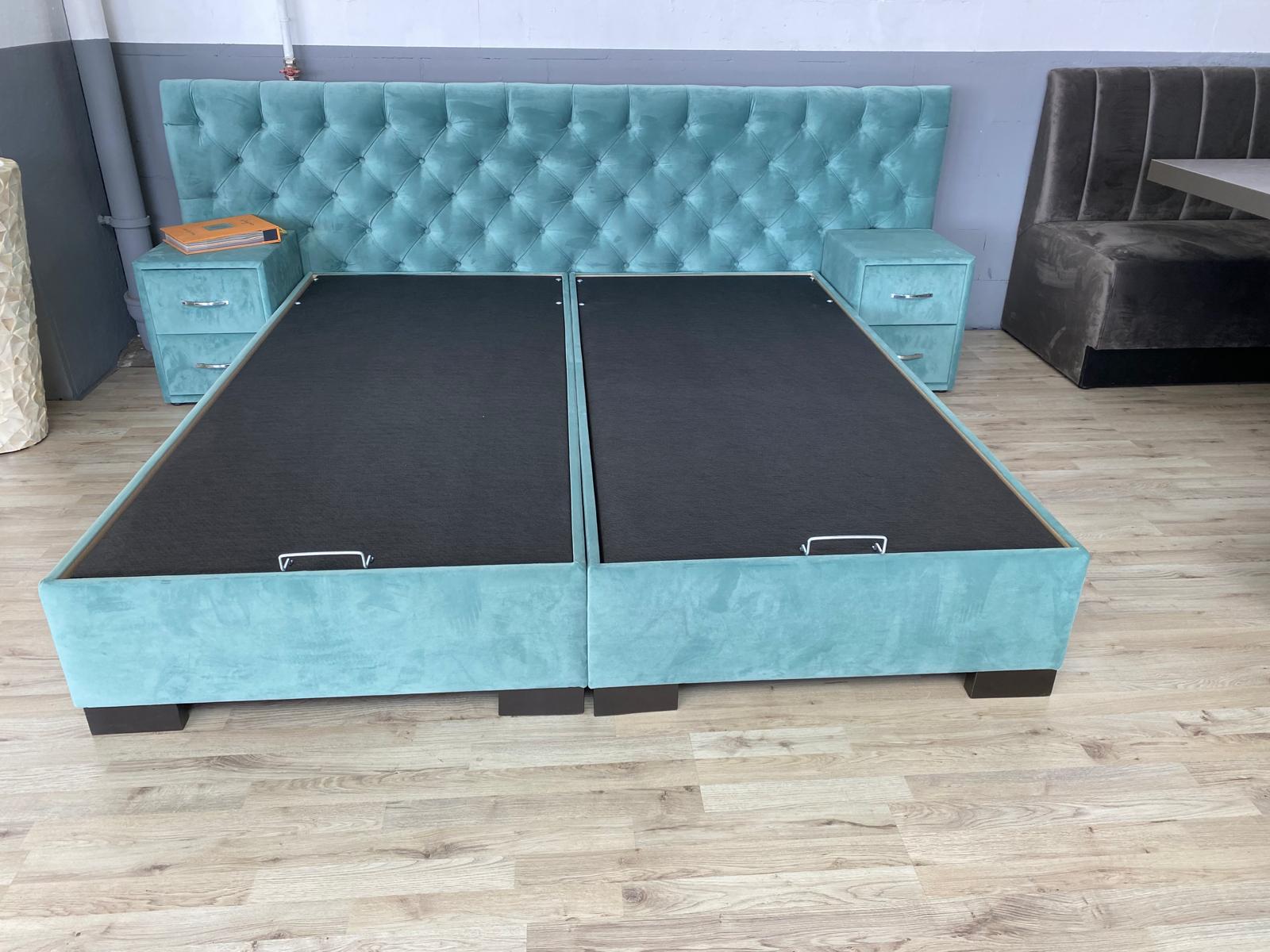 Speciaal project - gestoffeerd bed