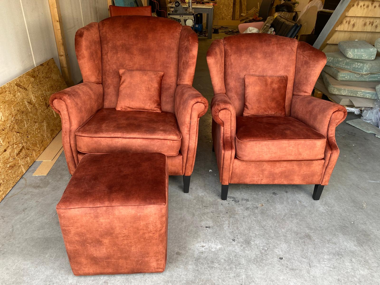 Gestoffeerde stoelen